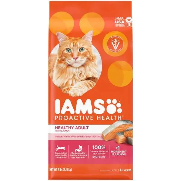 7 Lb Iams Cat Salmon - Food